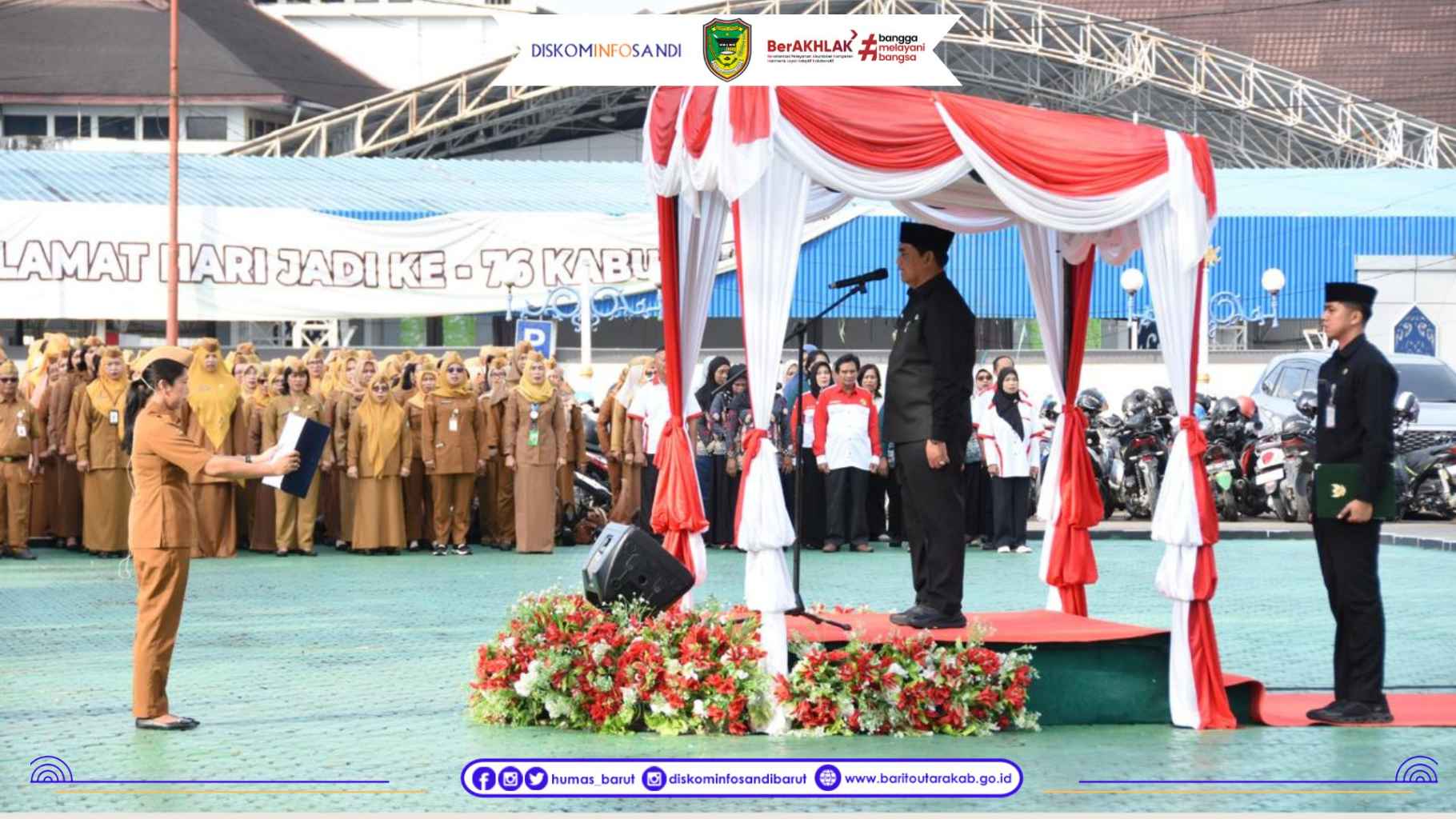 Peringati Hari Koperasi Ke-79, Bupati Tekankan Disiplin dan Percepatan Anggaran