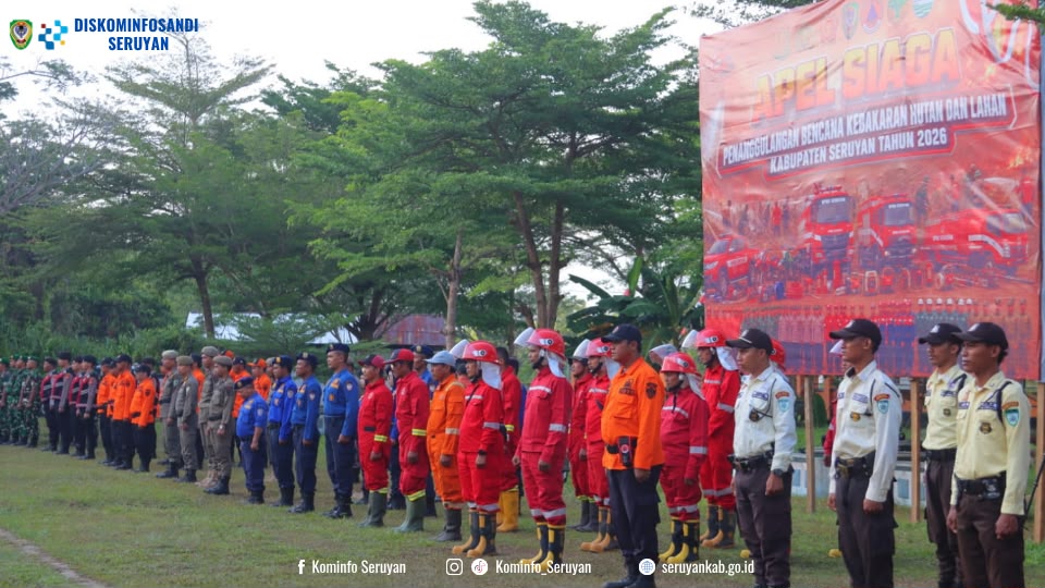 Bupati Seruyan Pimpin Apel Siaga Darurat Karhutla, Tekankan Kolaborasi Lintas Sektor