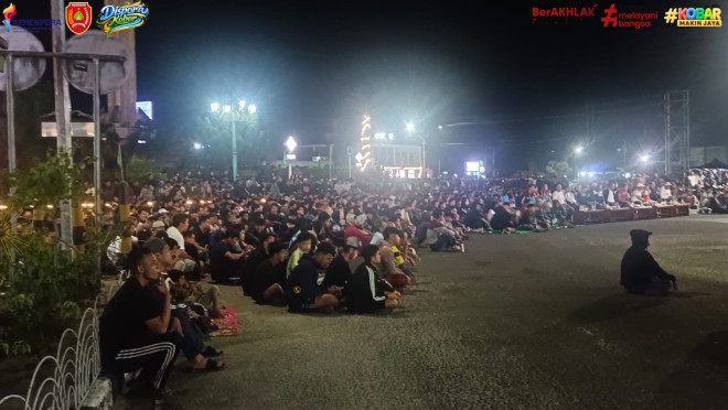 Pemkab Kobar Sukses Gelar Nobar Final Piala Dunia 2026