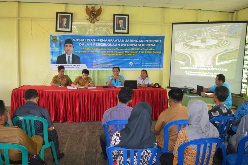 Diskominfo Sosialisasikan Pemanfaatan Internet