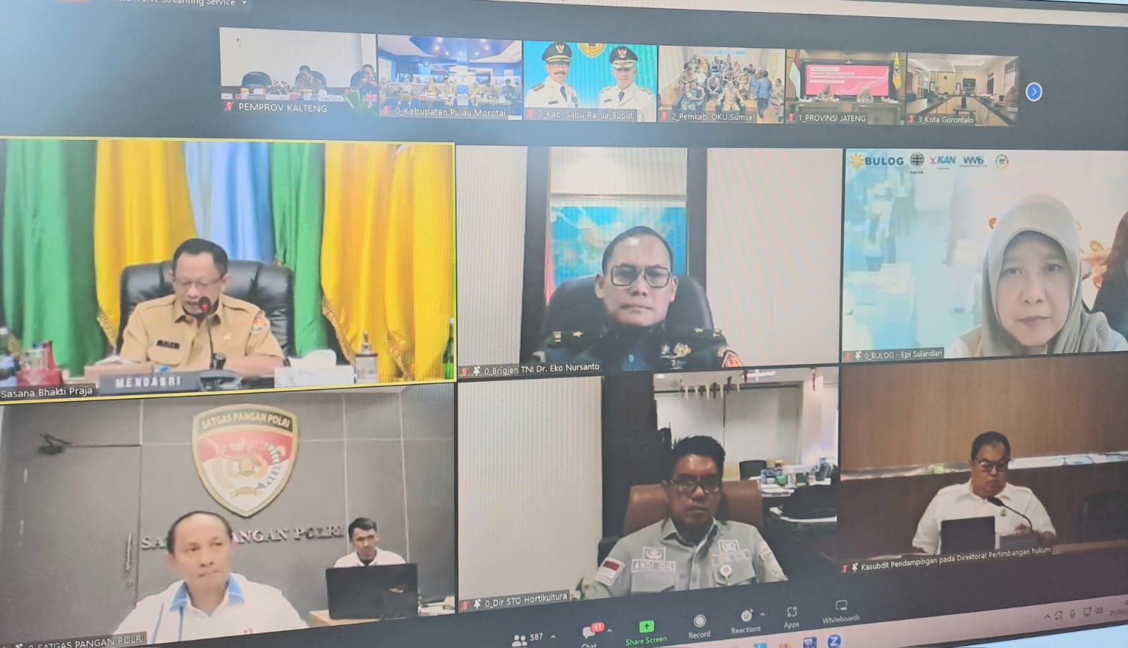 Yuas Elko : Stok Beras di Kalteng Aman Hingga 5-6 Bulan Ke Depan