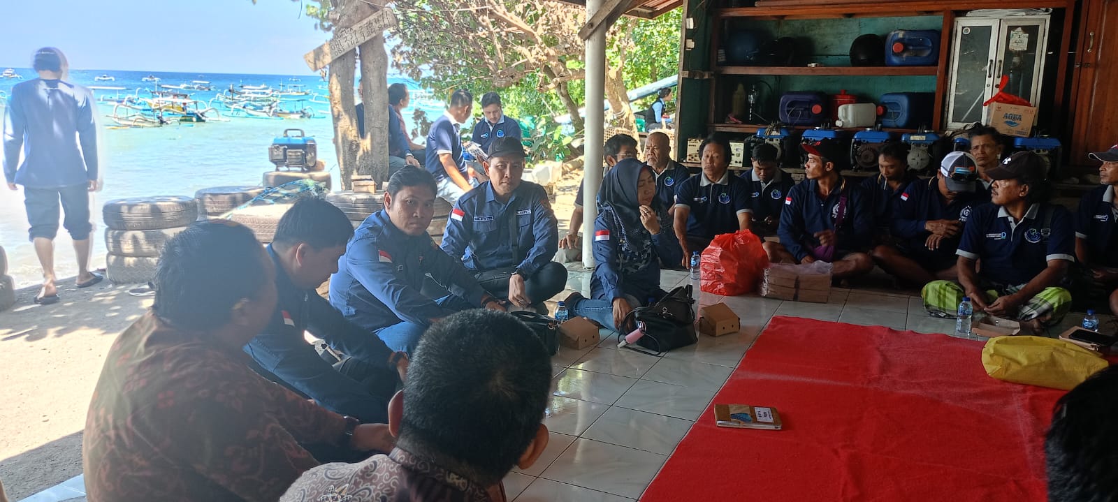 Dislutkan Prov. Kalteng Laksanakan Kaji Tiru POKMASWAS di Provinsi Bali 