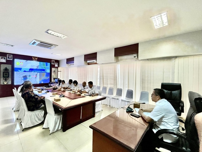 Bappedalitbang Prov. Kalteng Laksanakan Pertemuan Persiapan Perencanaan Blueprint Tata Wilayah Kalteng 2025-2045 bersama Tim UPR