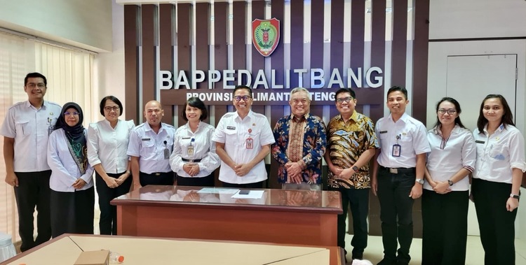 Bappedalitbang Prov. Kalteng Laksanakan Pertemuan Persiapan Perencanaan Blueprint Tata Wilayah Kalteng 2025-2045 bersama Tim UPR
