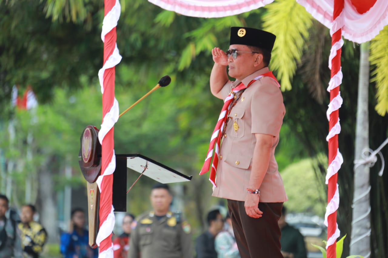 Hari Pramuka ke-64, Pramuka Kalteng Didorong Jadi Garda Terdepan Bangun Ketahanan Bangsa