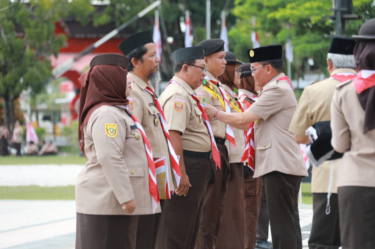 Hari Pramuka ke-64, Pramuka Kalteng Didorong Jadi Garda Terdepan Bangun Ketahanan Bangsa