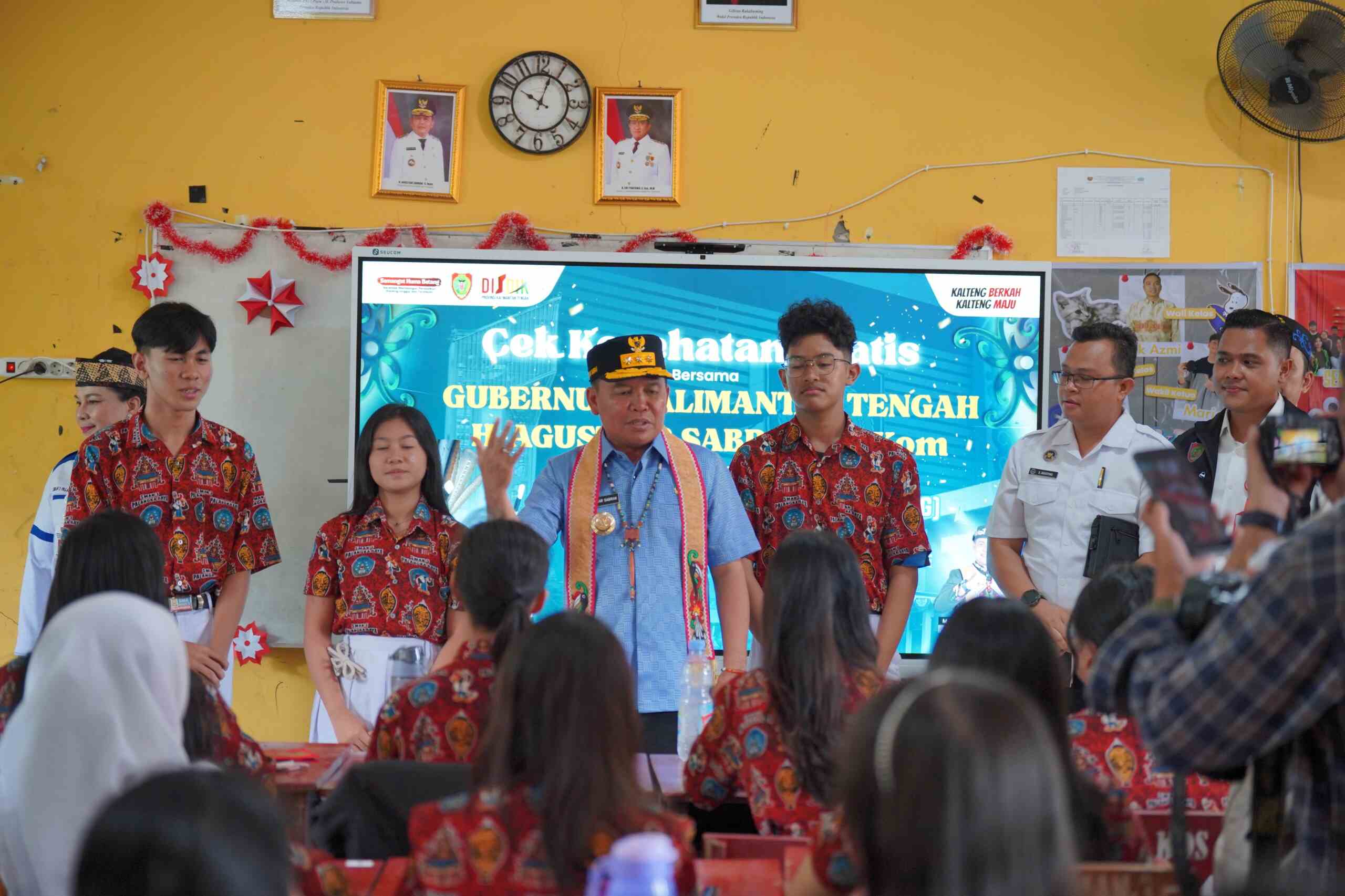 ‎Pemprov Kalteng Mantapkan Pendidikan dan Kesehatan Pelajar Lewat Program Strategis Nasional