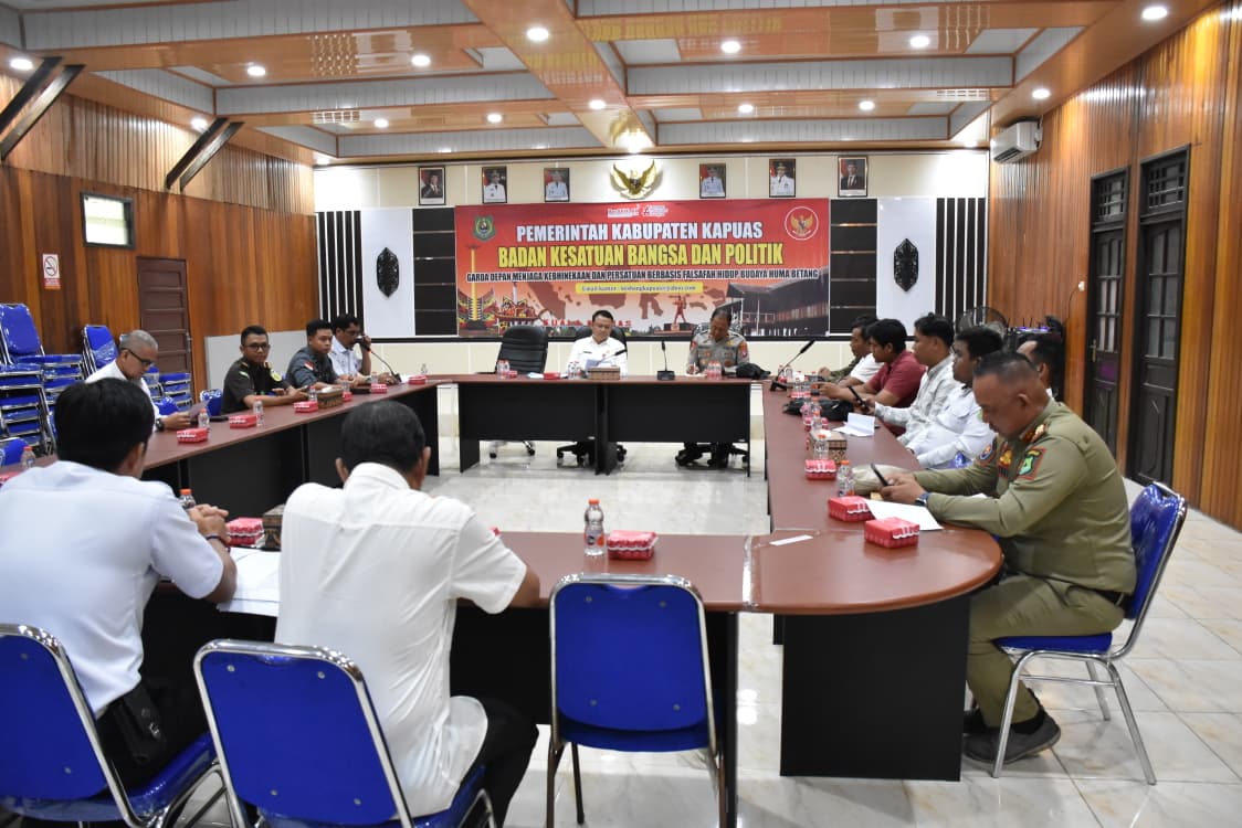 Sekda Pimpin Rakor RAT-PKS Kapuas, Bahas Konflik Sosial Dampak Banjir