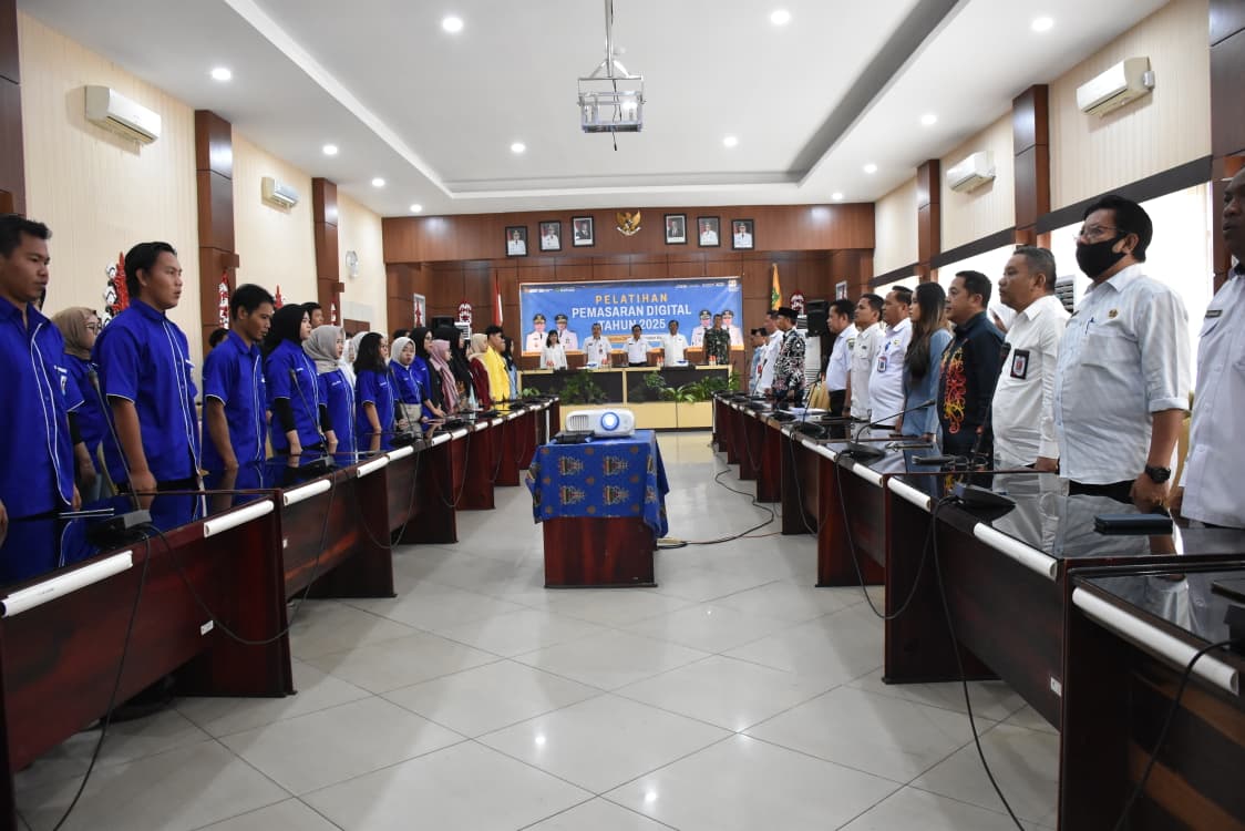 Pemkab Kapuas Bersinergi Gelar Pelatihan Pemasaran Digital Tingkat Provinsi Kalimantan Tengah