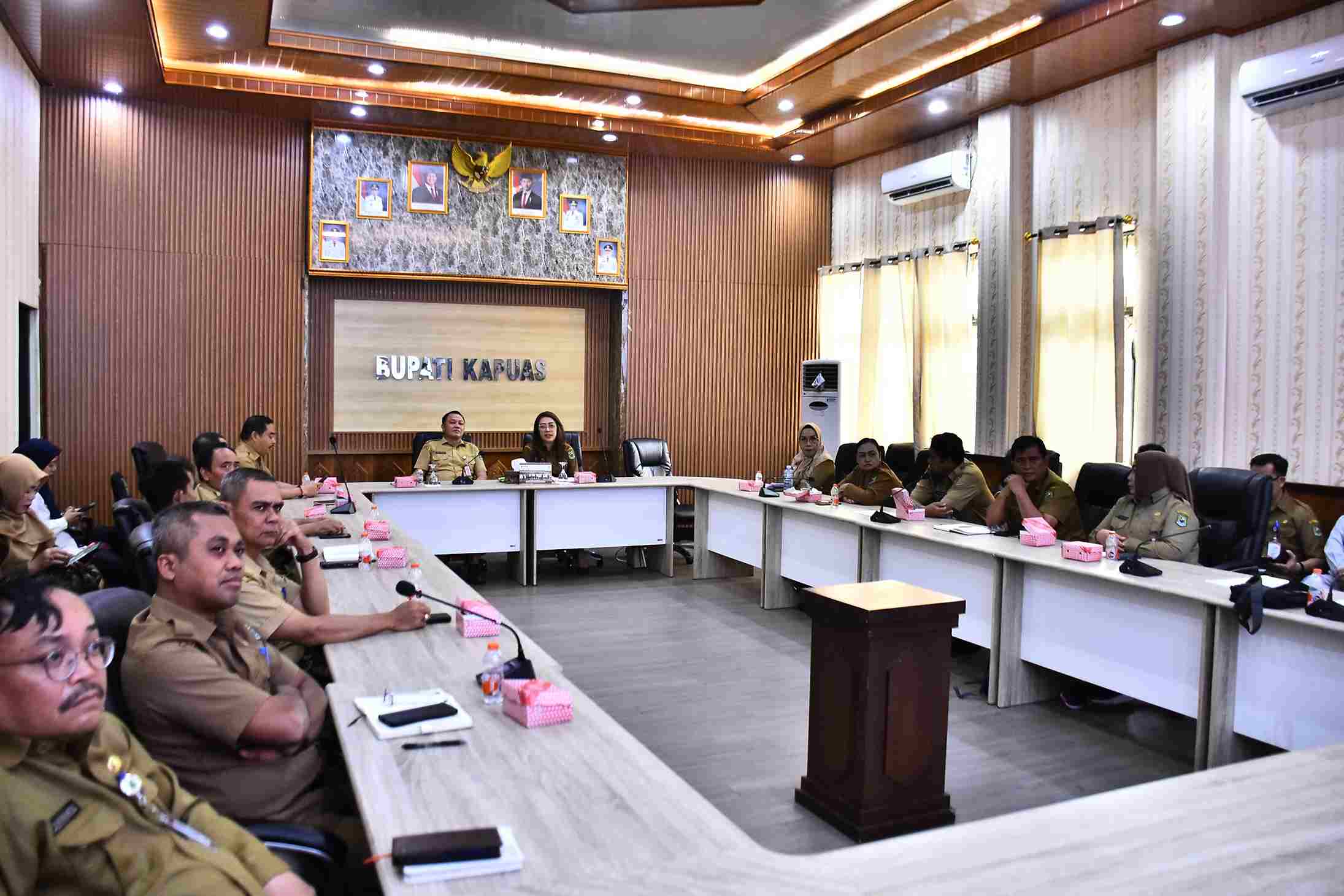 Sekda Kapuas Hadiri Rakor IPKD MCSP 2025 Bahas Tindak Lanjut Pencegahan Korupsi Daerah