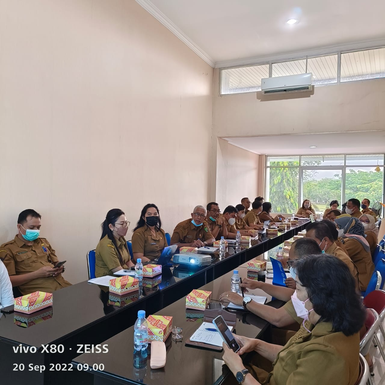 Biro Organisasi Gelar Rakor Rencana Pembentukan Badan Riset Dan Inovasi Daerah pada Pemerintah Kabupaten/Kota se-Kalteng