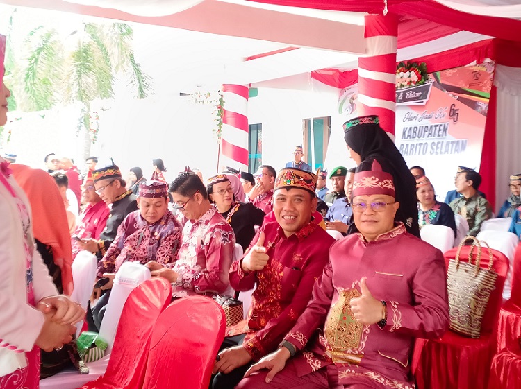 Kadisbun Prov. Kalteng Hadiri Rangkaian Peringatan Hari Jadi ke  65 Tahun Kabupaten Barito Selatan