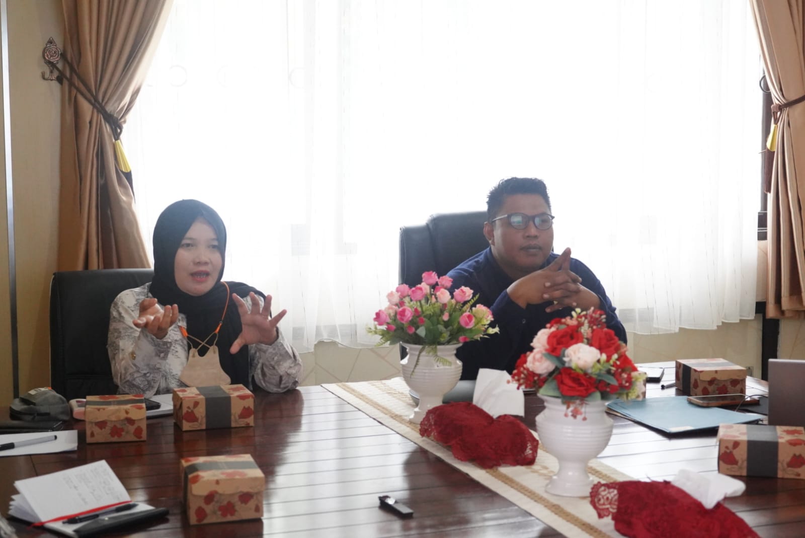 Mantapkan Komitmen Keterbukaan Informasi, Kesbangpol Prov. Kalteng Hadapi Penilaian Monev oleh KI Kalteng