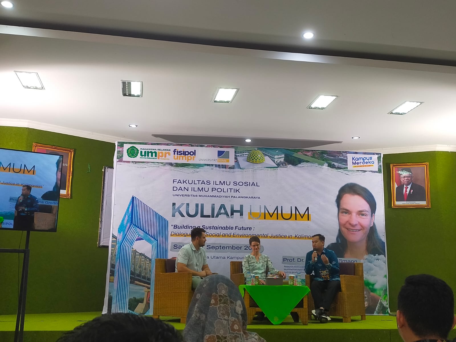 Inspektorat Daerah Prov. Kalteng Ikuti Kuliah Umum di Lingkup Fisipol UMPR