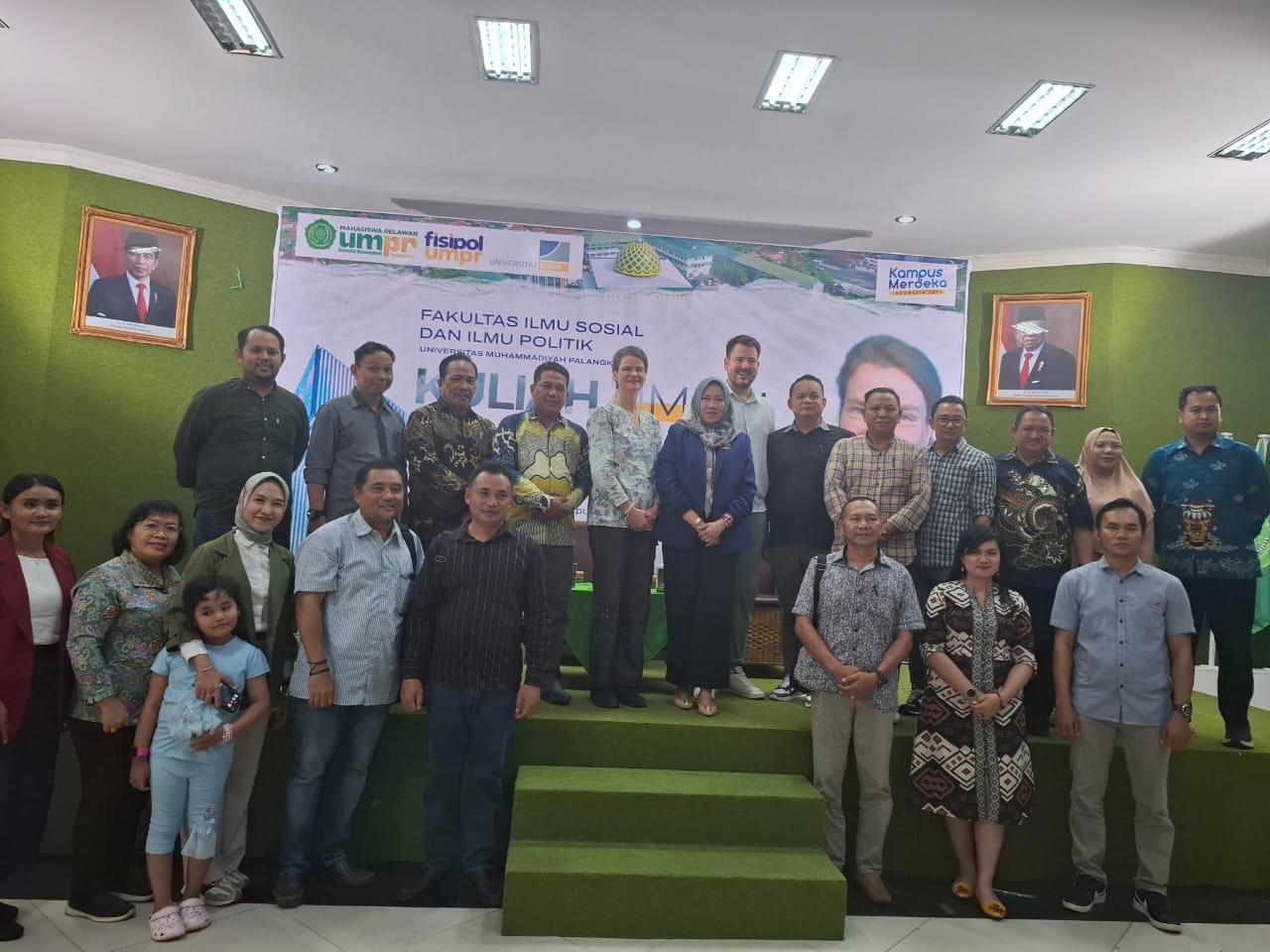 Inspektorat Daerah Prov. Kalteng Ikuti Kuliah Umum di Lingkup Fisipol UMPR