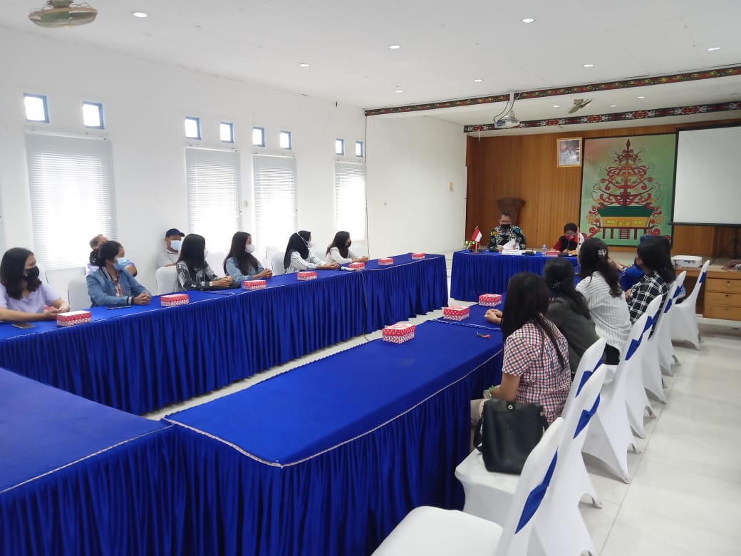 Dislutkan Sambut Kedatangan Mahasiswa Magang Jurusan Perikanan Universitas Palangka Raya 