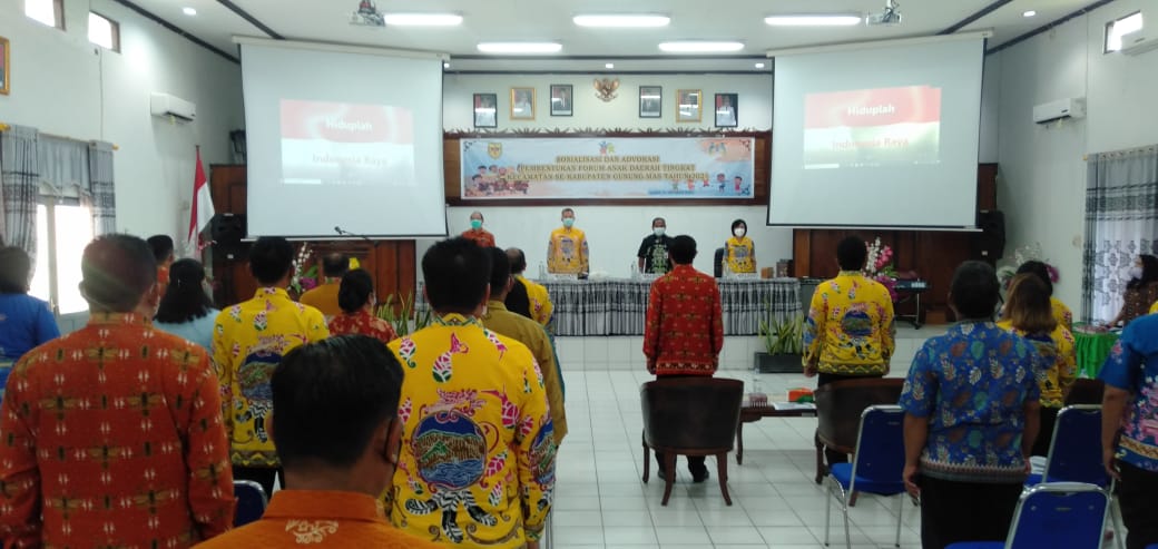 Pemkab Gumas Dukung Kebijakan Nasional dalam Penyelenggaraan Perlindungan Anak   
