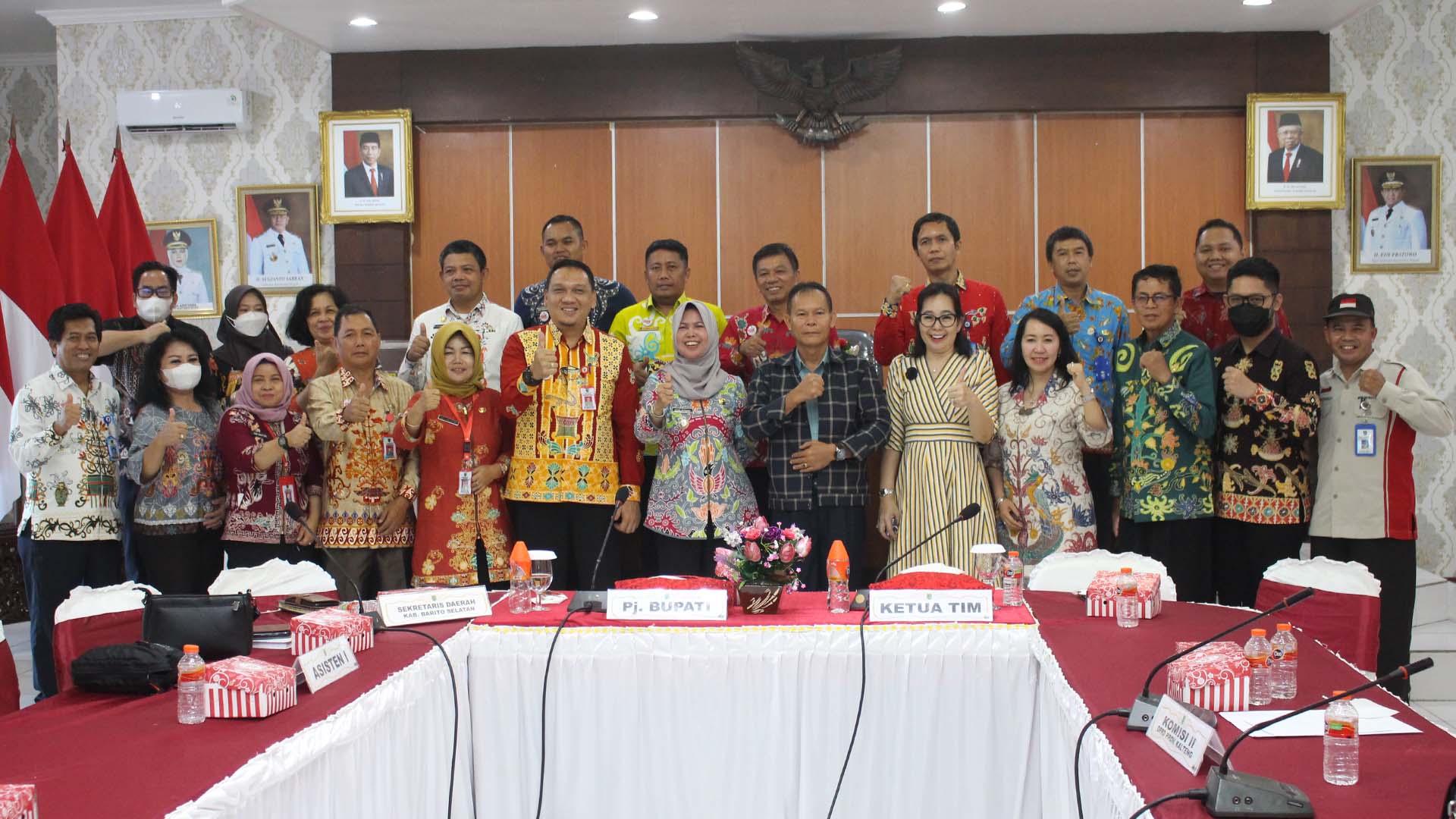 Pemkab Barsel terima Kunker Komisi II DPRD Provisi Kalteng