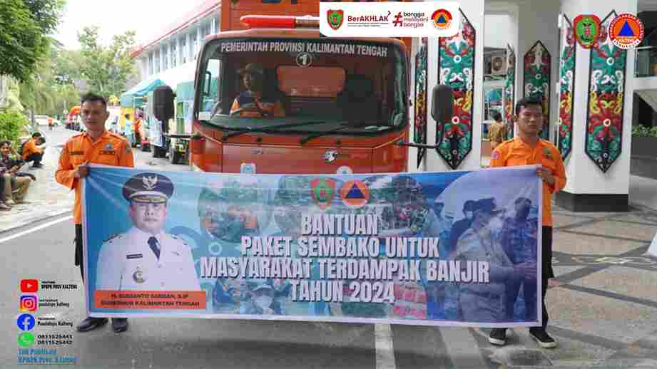 Pemprov Kalteng Berikan Dukungan Dapur Umum bagi Masyarakat Terdampak Banjir di Murung Raya
