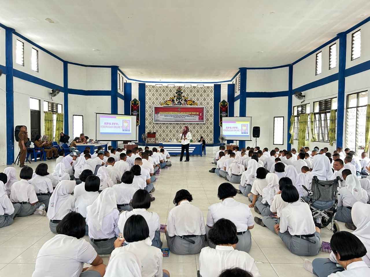 DP3APPKB Prov. Kalteng Sosialisasikan Pencegahan Perkawinan Usia Anak dan Kekerasan Terhadap Anak di SMAN 5 Palangka Raya