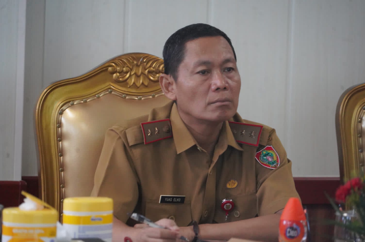Sahli Gubernur Yuas Elko Hadiri Rakor Pengendalian Inflasi Daerah Minggu Keempat Oktober 2024 Secara Virtual
