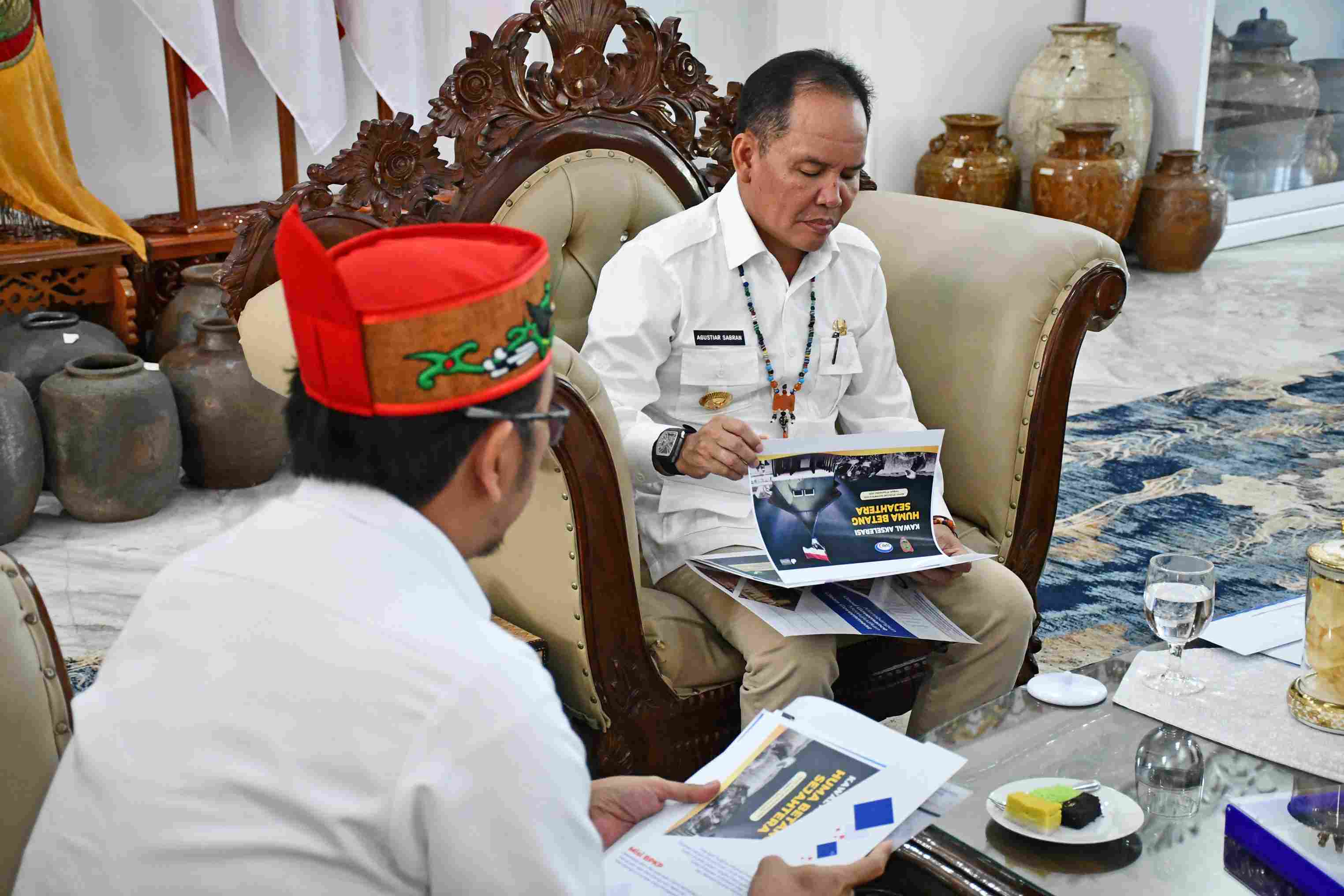 BPKP Sampaikan Laporan Eksekutif Daerah dan Policy Brief kepada Gubernur Kalimantan Tengah
