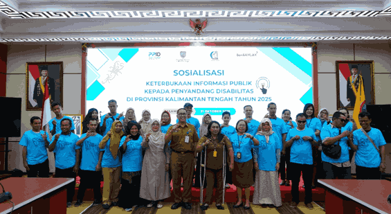 Pemprov Kalteng Dorong Inklusi Informasi Publik bagi Penyandang Disabilitas