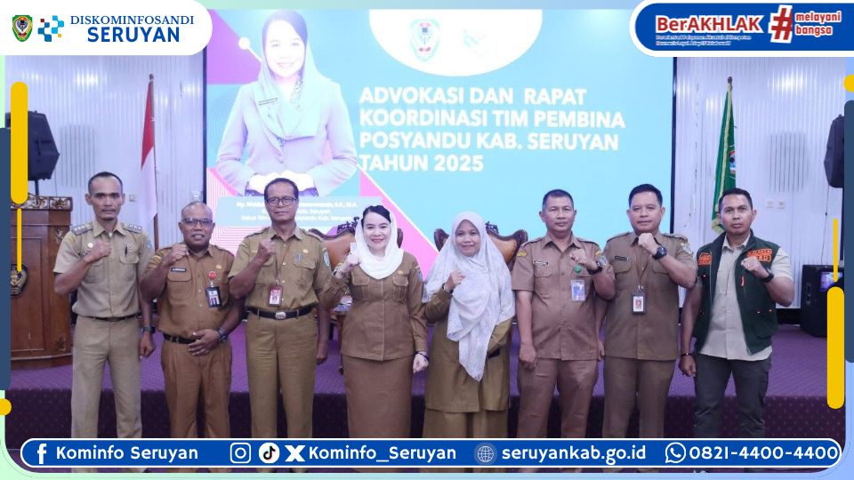 Perkuat Layanan Kesehatan Masyarakat, Ketua TP-PKK Seruyan Buka Rakor Tim Pembina Posyandu 2025