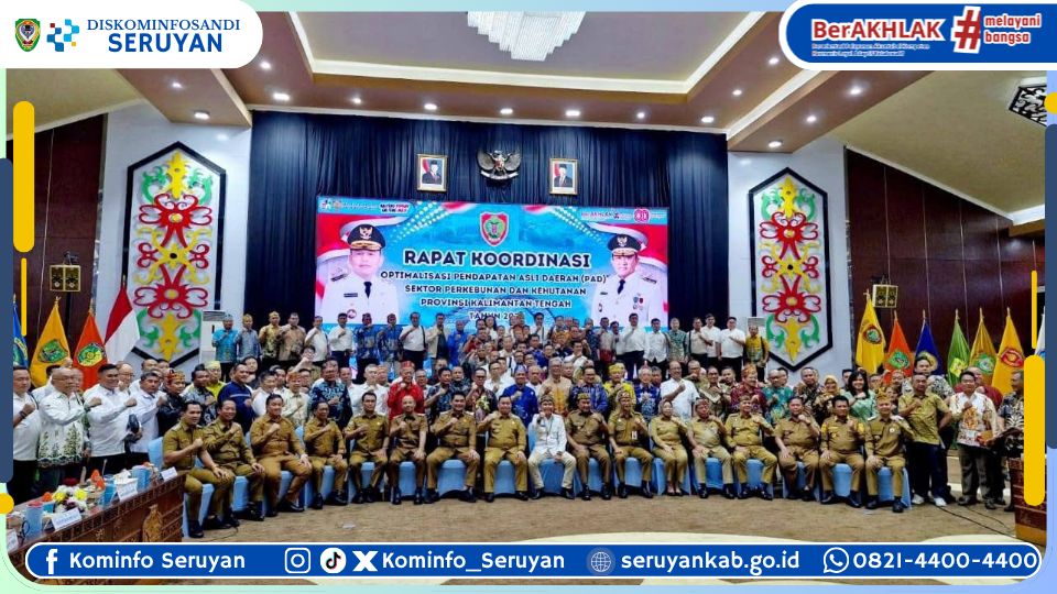 Bupati Seruyan Tegaskan Komitmen Bersama Wujudkan PAD Berkelanjutan di Kalteng