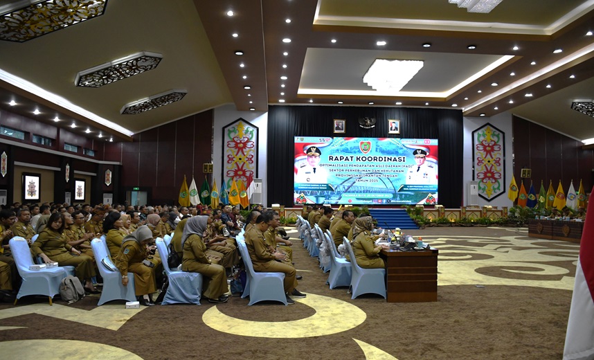 Bupati Barsel Hadiri Rakor Optimalisasi PAD  dari Sektor Perkebunan dan Kehutanan