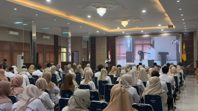BKAD Kobar dan Bank Kalteng Sosialisasikan SP2D Online Perkuat Tata Kelola Keuangan Daerah