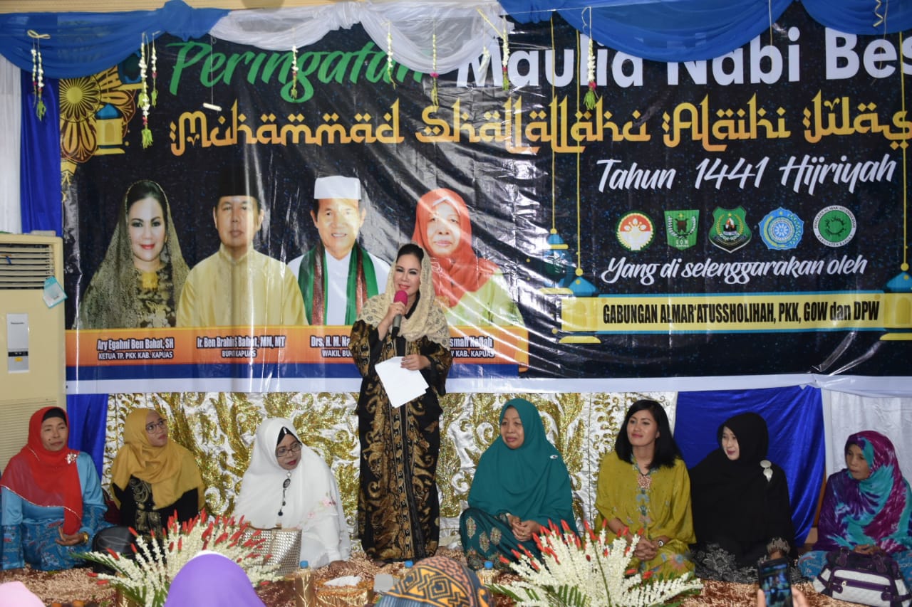 Peringatan Maulid Nabi Muhammad SAW Gabungan Di Rujab Bupati