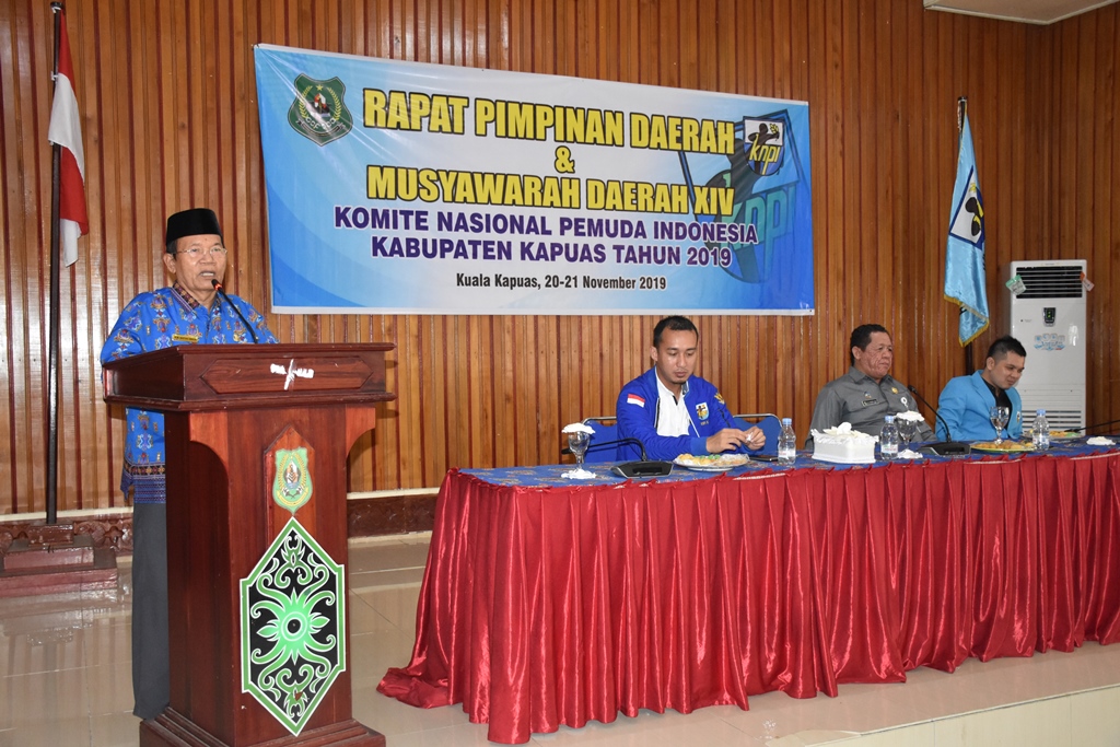 Musda KNPI Kabupaten Kapuas ke XIV Dibuka