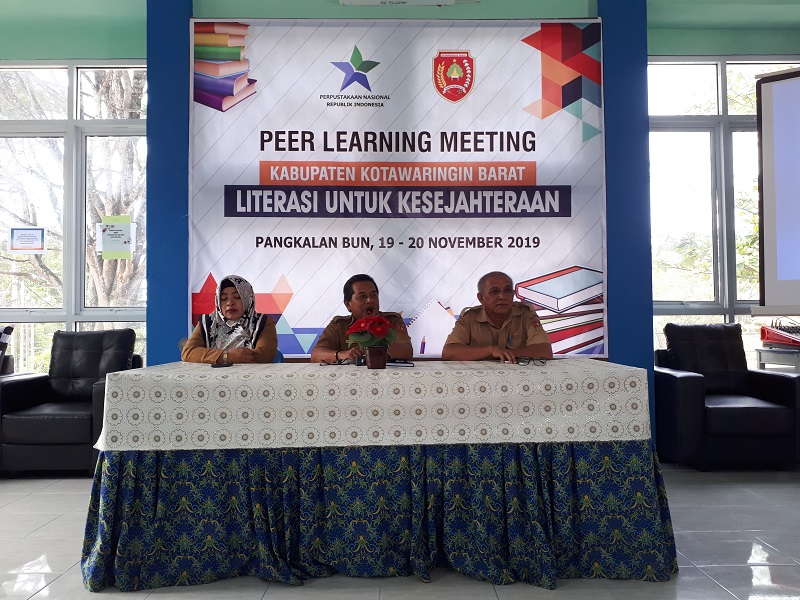 Gelar Peer Learning Meeting, DPK Kobar Undang Pengelola Perpustakaan Desa dan Kelurahan