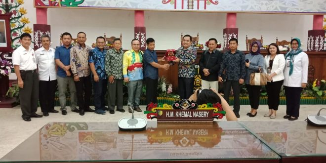 DPRD Kota Palangka Raya Terima Kunjungan Kerja DPRD Provinsi Tetangga