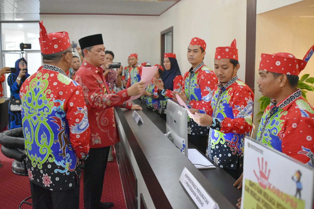 Percepat Pelayanan, Pemprov Kalteng Launching Aplikasi SI TAGUH dan SIMPEGDA