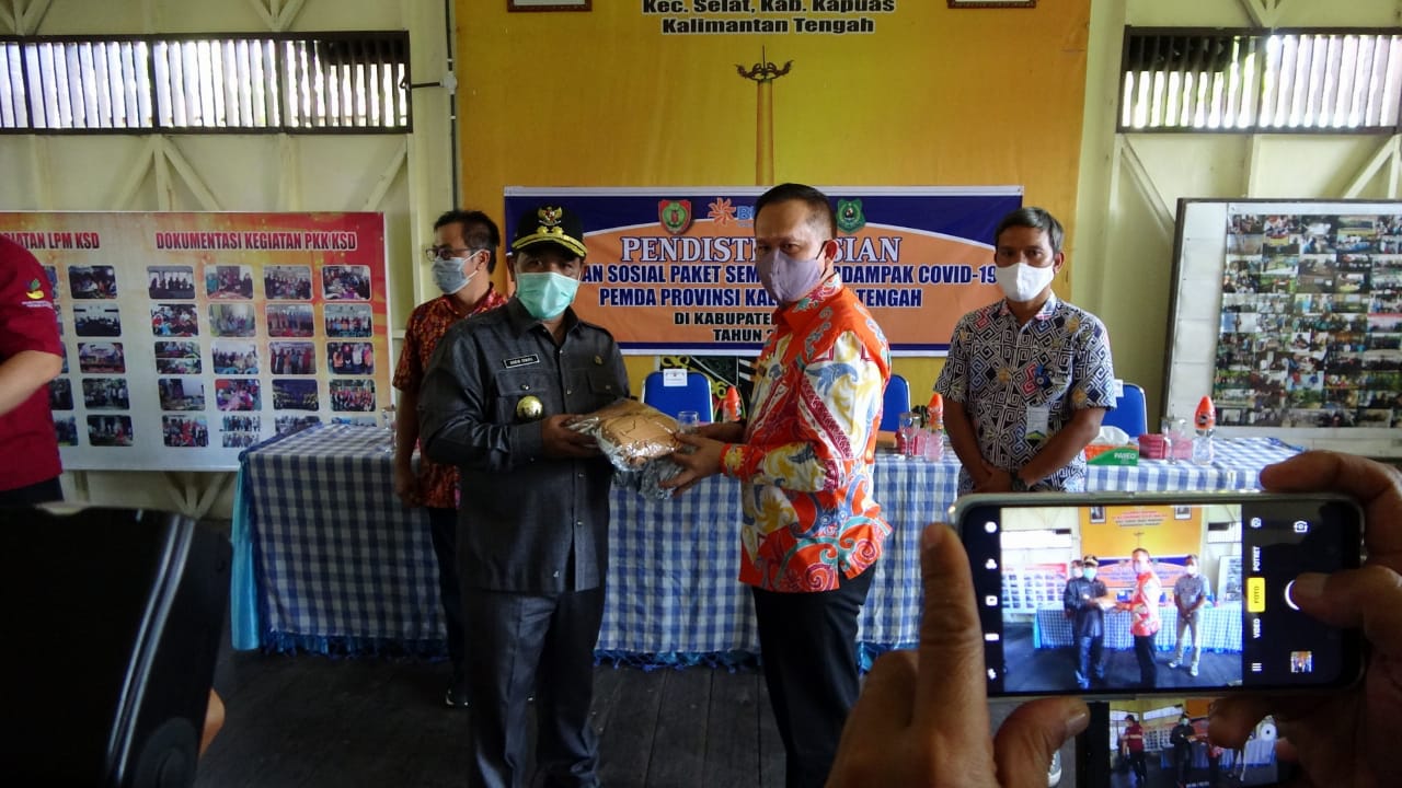Bansos Covid-19 di Kalteng Harus Tepat Sasaran