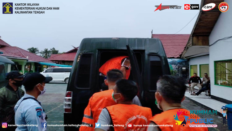 Sebanyak 26 Narapidana Lapas Sampit Dipindahkan Ke Sejumlah Lapas Di Kalimantan Tengah