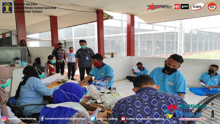 Lapas Sukamara Terima Kunjungan Dari Puskesmas Sukamara