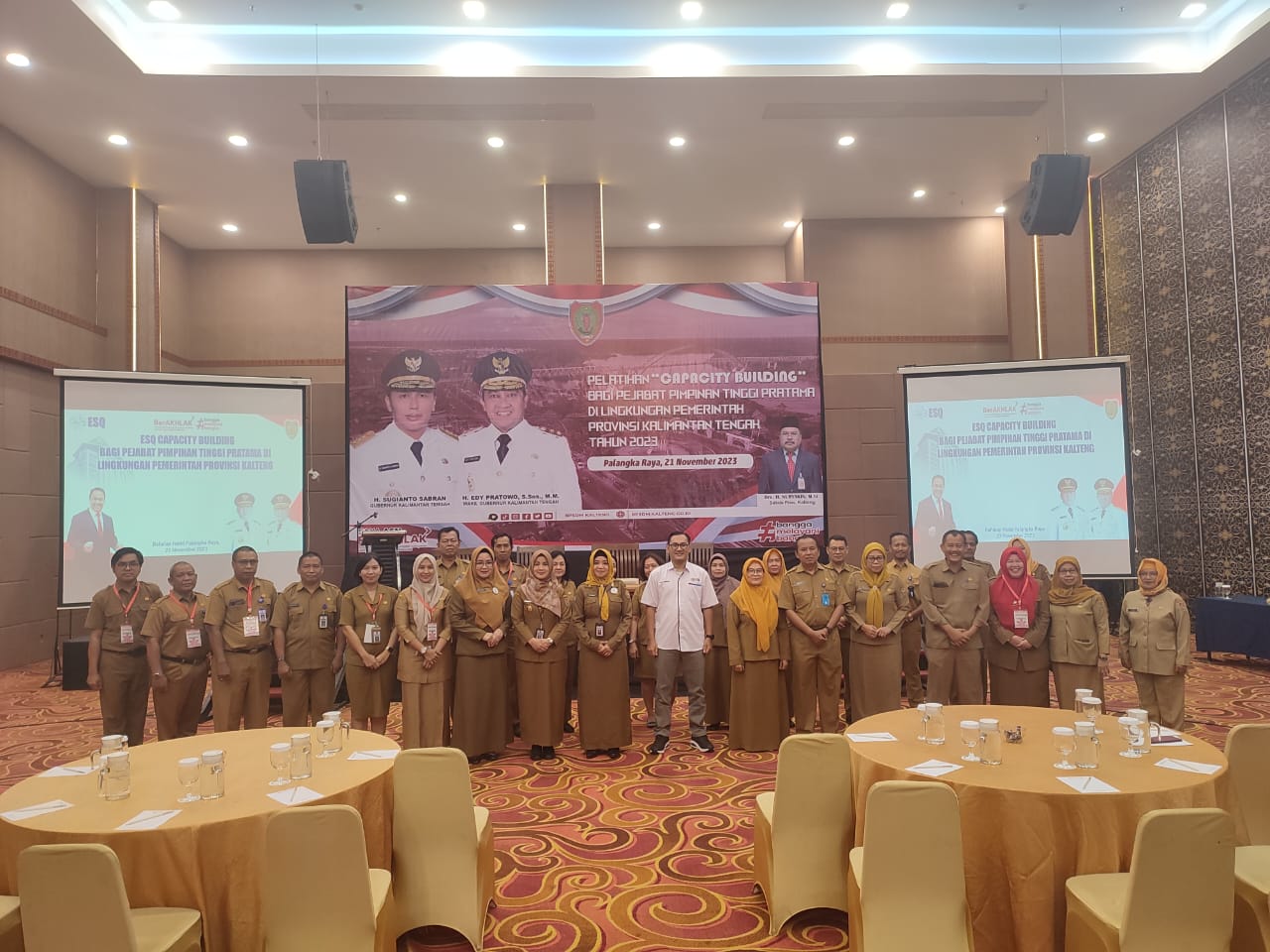 Pemprov Kalteng Gelar Pelatihan Capacity Building Bagi Pejabat Pimpinan Tinggi Pratama