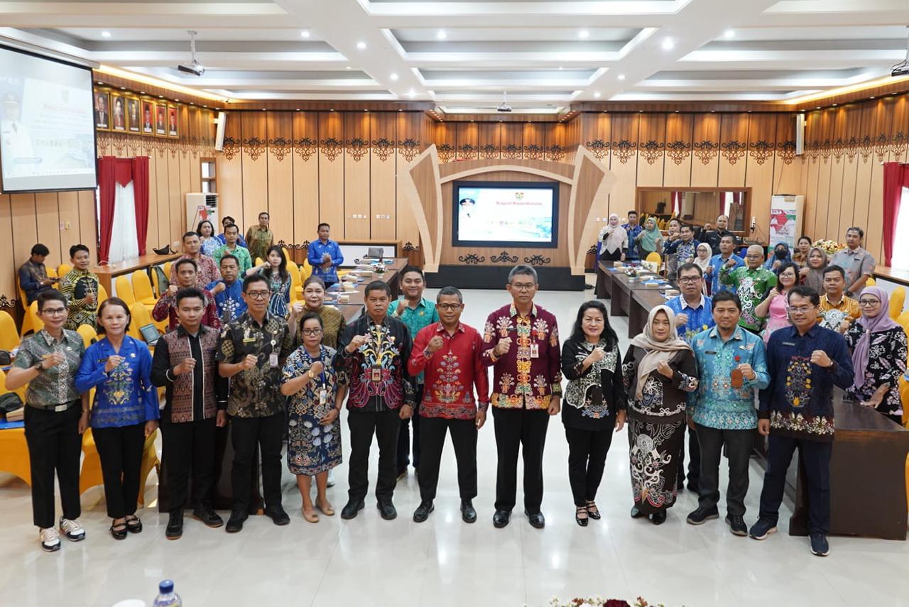 Plh Sahli Gubernur Akhmad Husain Buka Rakor Pelaksanaan dan Monitoring APBN dan DAK Fisik/Non Fisik