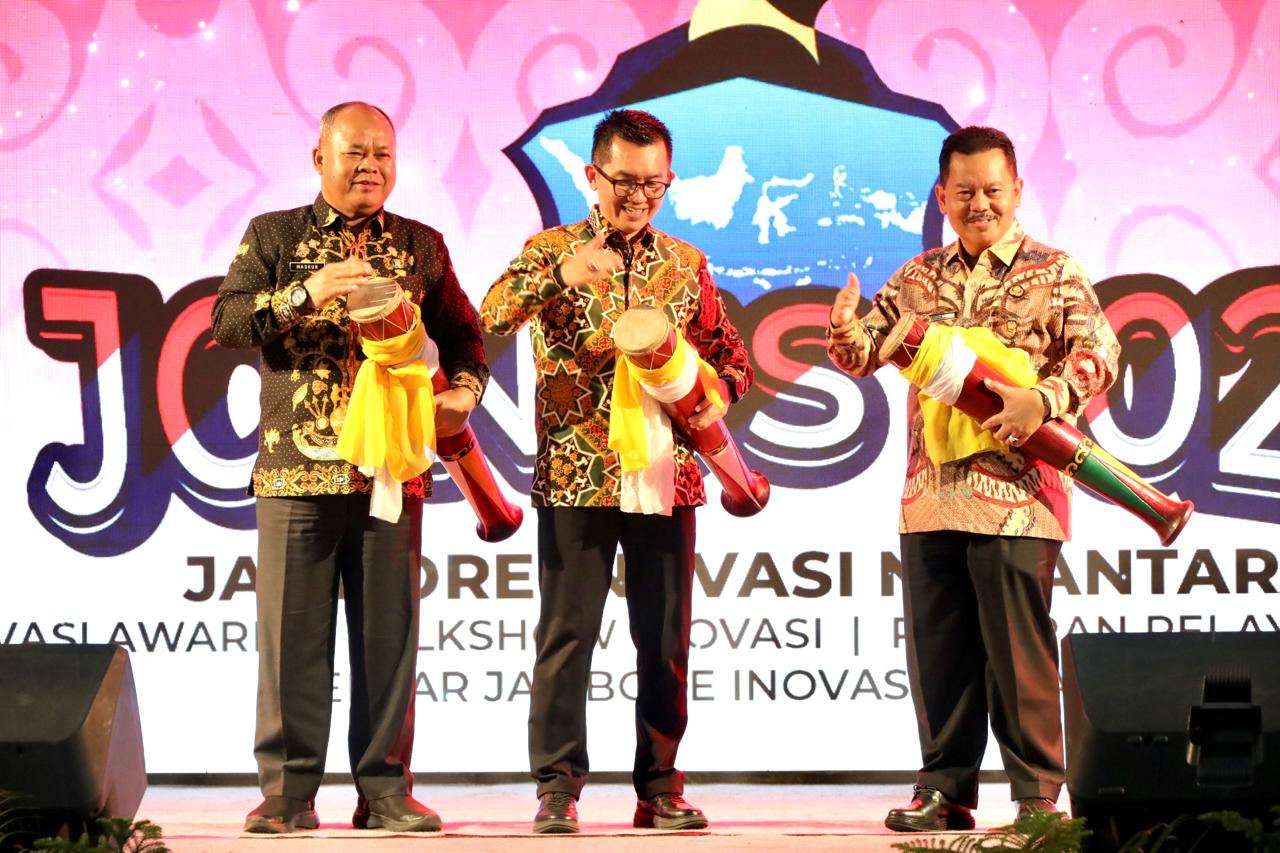 Wakili Gubernur Kalteng, Plh Asisten Pemkesra Maskur Hadiri Jambore Inovasi Nusantara 2024