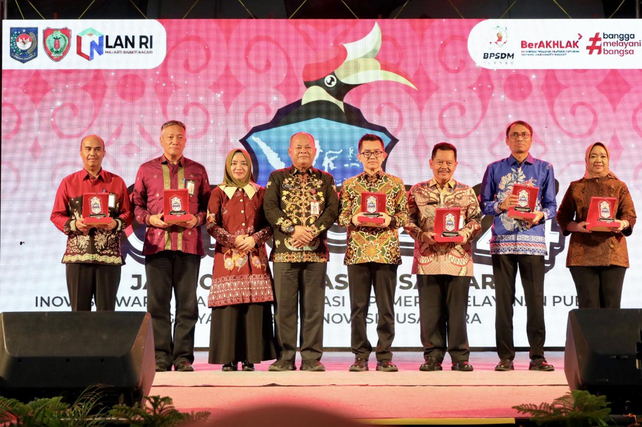 Wakili Gubernur Kalteng, Plh Asisten Pemkesra Maskur Hadiri Jambore Inovasi Nusantara 2024