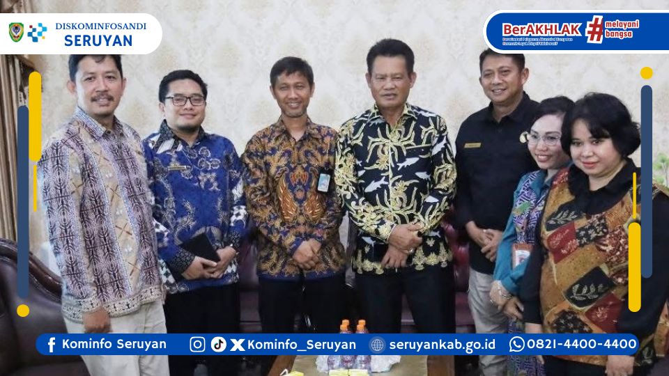 Perkuat Sinergi Pengelolaan Keuangan Daerah, Bupati Seruyan Sambut Tim Kanwil DJPb Kalteng