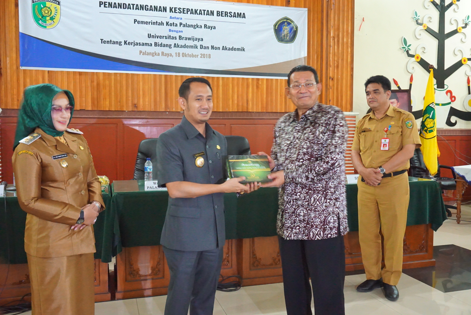 Pemko Palangka Raya Jalin Kerjasama Dengan Universitas Brawijaya