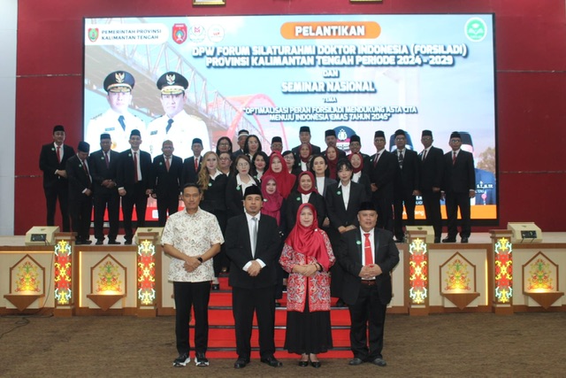 Plh. Sekda Sri Widanarni Harapkan DPW FORSILADI Periode 2024-2029 Dukung Program dan Kebijakan Fokus Pemprov Kalteng 