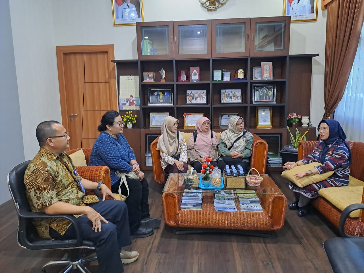 Kunjungan Peneliti BRIN ke Dinas TPHP Prov. Kalteng, Perkuat Kerja Sama di Bidang Hortikultura