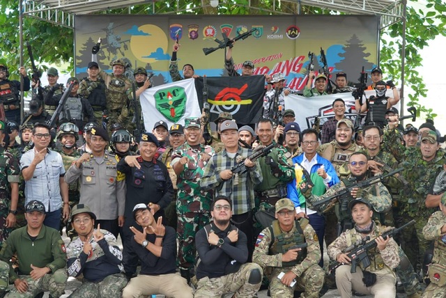 Sahli Gubernur Yuas Elko Hadiri Pembukaan Airsoft Gun Event Joint Operation Kumbang Bernaung Vol.III Tahun 2024