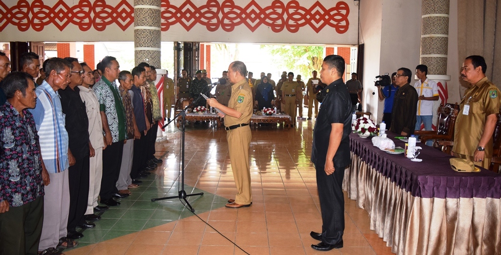 Bupati Kukuhkan 18 Desa Persiapan Pemekaran 