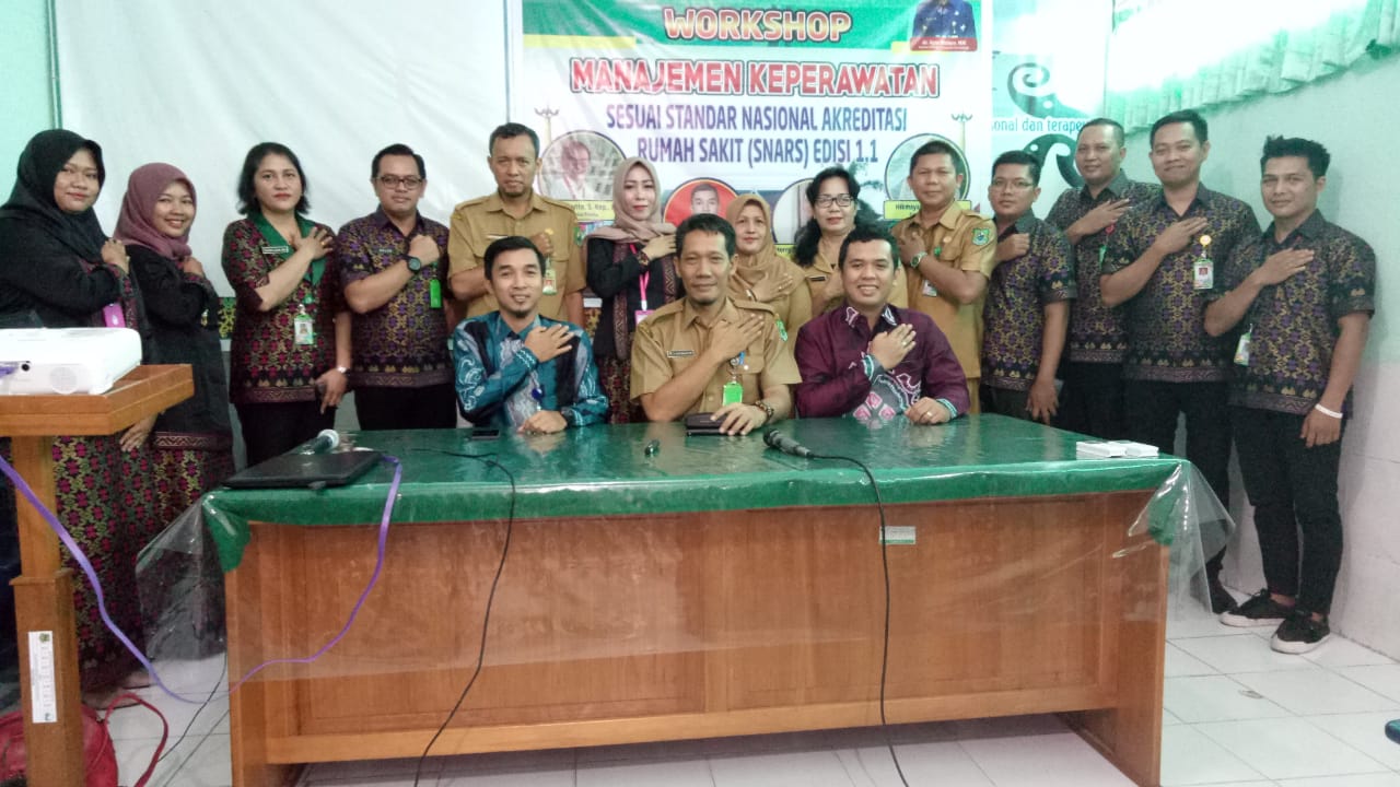 RSUD Kapuas adakan Workshop Manajemen Keperawatan